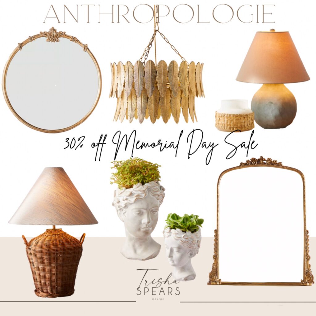 anthropologie memorial day sales