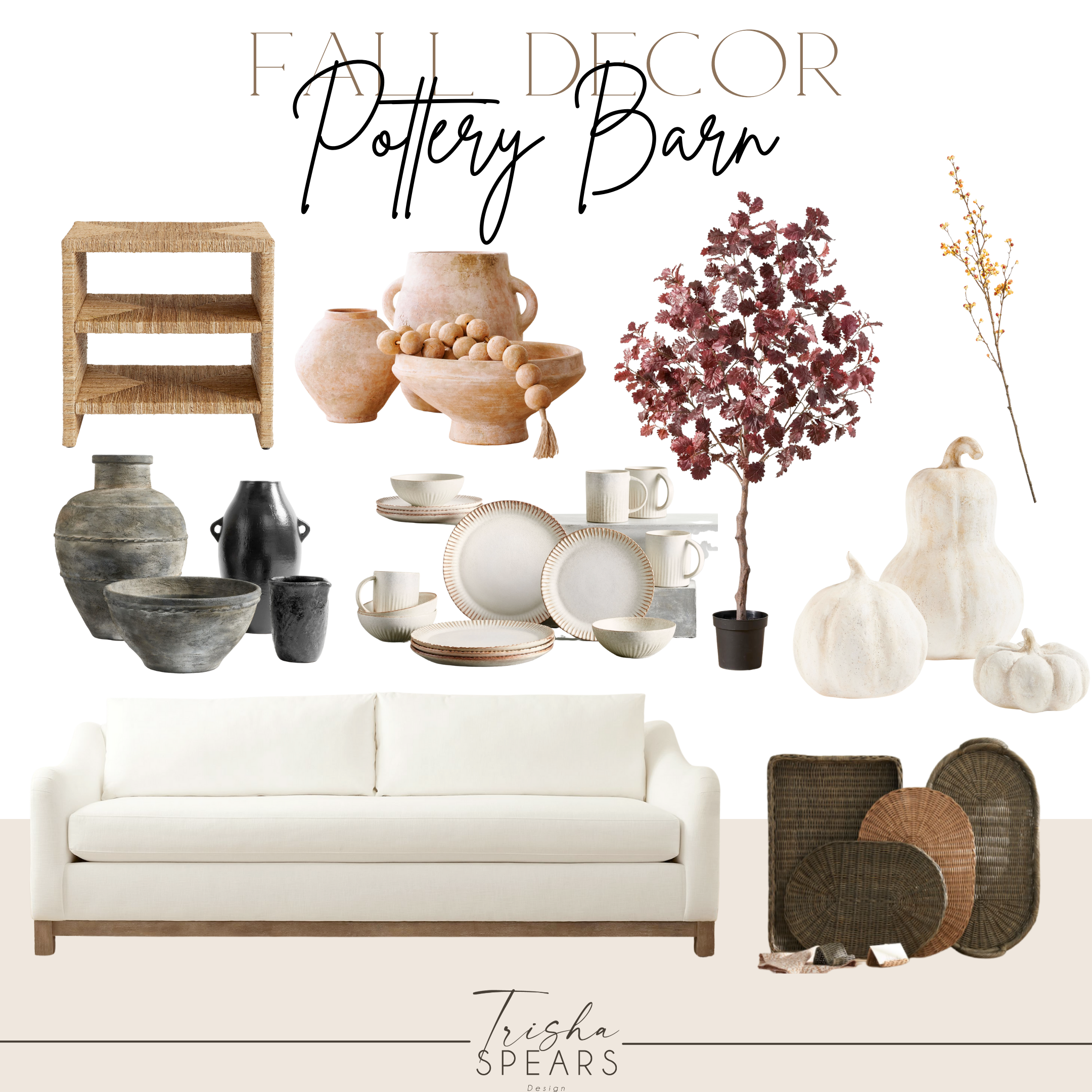 Fall Decor Pottery Barn